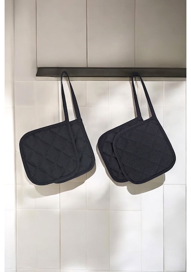 Twin İkili Paket Isıya Dayanıklı Fırın Tutacağı 2 Adet Fıstık Yeşili