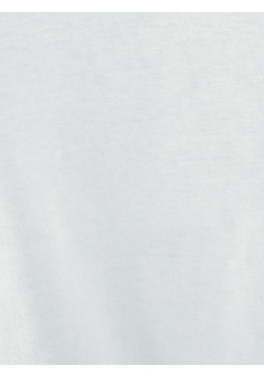 Oversize Kadın Tshirt K.kol Ekru