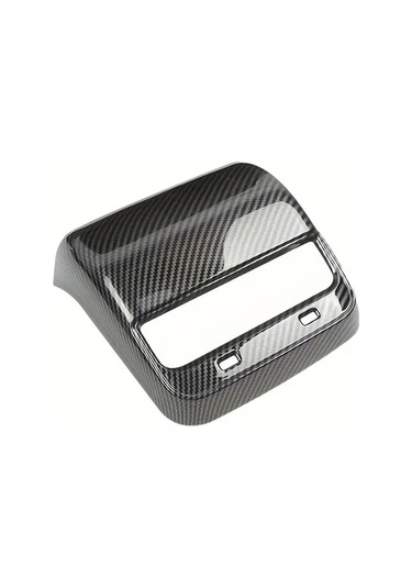 Dashanshop Tesla Model Y Model 3 Arka Havalandırma Menfez Kapağı Karbon Desenli