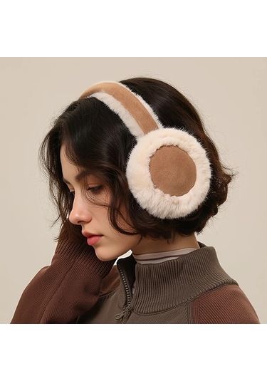 Primepickings Kadın Kışlık Pembe Tüylü Kulaklık Bisiklet Ve Outdoor İçin 2025 Trend