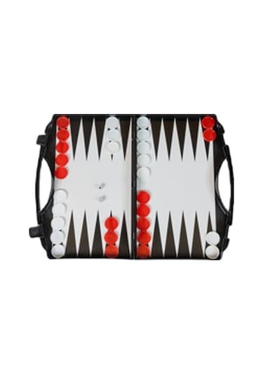 Shopexxtra Büyük Boy Çantalı 3 Lü Oyun Seti Satranç Dama Tavla