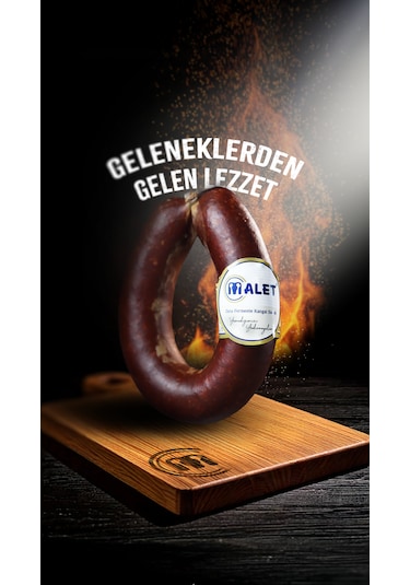 Malet Dana Fermente Vakumlu Sucuk 1 KG