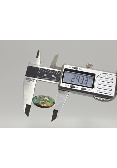 Doğal İran Nişabur Firuze Turkuaz Taşı 19 Karat - 3,75 Gram renkli