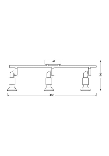 Led Spot 3x2w Beyaz