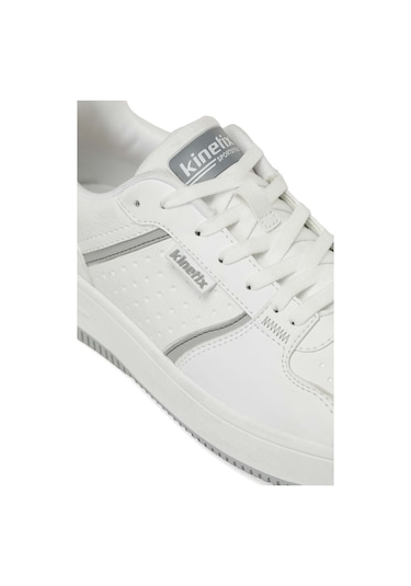 Kinetix Enner Pu 5fx Beyaz Erkek Sneaker Beyaz-a Grı Açık Gri - Beyaz