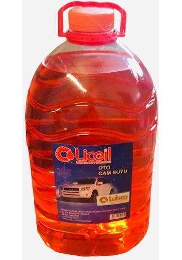 Licoil Oto Cam Suyu Yazlık Şampuanlı&Parfümlü 5 Litre