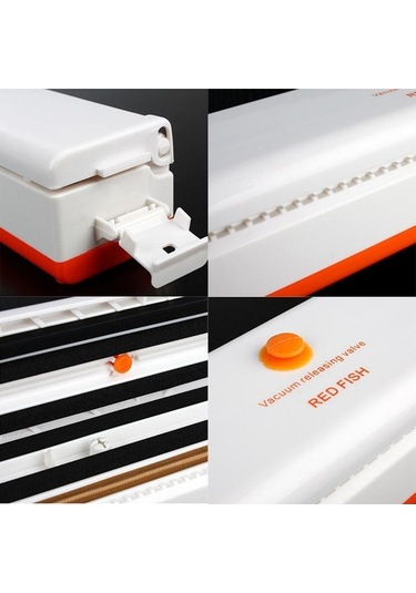 Createtech Yeşil Vakum Suntek Otomatik Mühürleyen Için Gıda Ev Ab Mj Yeşil