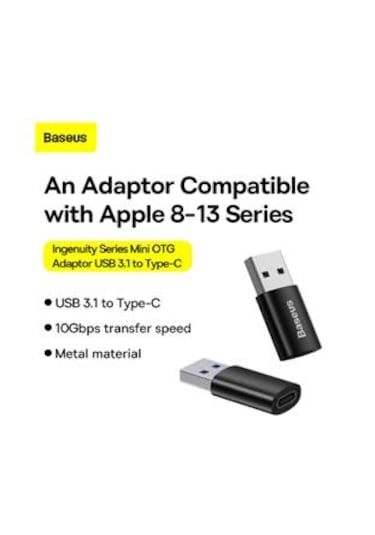 Baseus Zjjq000101 Ingenuity Usb 3.1 -type-c To Dönüştürücü Otg