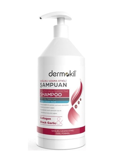 Dermokil Prebiyotik & Vitamin B5 Sağlıklı Uzama Etkili Şampuan 2 x 1 L