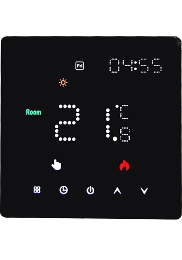 Novahub Haftalık Programlı Sıcaklık Termostat, Su Isıtma Sistemi İçin