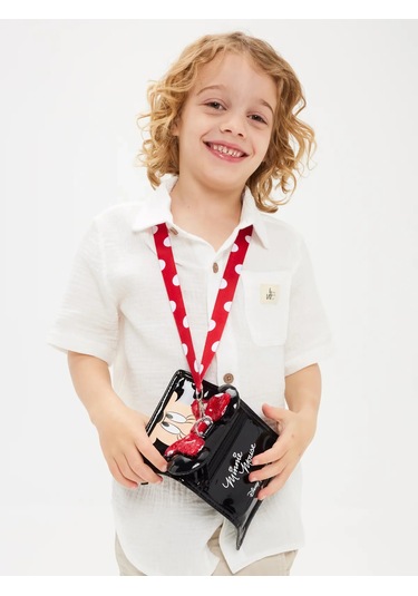 Smiggle - Minnie Mouse Karakterli İpli Cüzdan