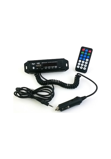Çakmaklık Girişli Kasalı Auxtan Usb Sd Bluetooth Çevirici