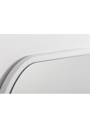 Flora Alize Beyaz Dresuar / Aynalı Dresuar / Çekmeceli Dresuar /antre Dresuar / 90x32 Cm Beyaz