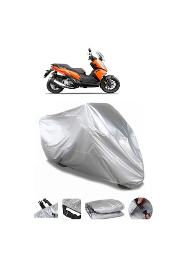 Yuki Crypto 125 Su Geçirmez Motosiklet Brandası Premium Kalite Kumaş