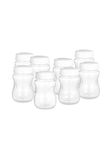 Ximistore9 Anne Sütü Saklama Şişesi Seti - 8 Adet, Bpa İçermeyen Pp Malzeme, 180ml Kapasite, Evde Ve Seyahatte Kullanım