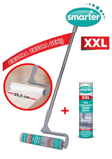 Smarter Tüy Toplayıcı Rulo XXL Boy + Yedek Rulo