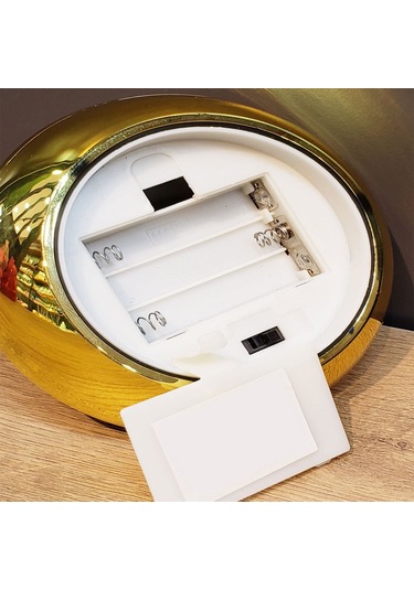 Büro Ev Ofis Dekoru İçin 11x11cm Pilli Golden Kandil Işığı Diğer