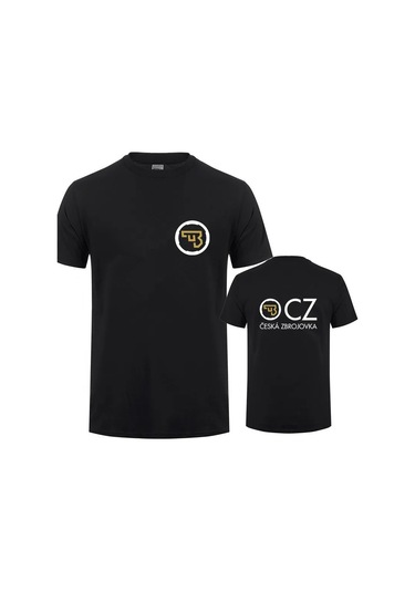 Snapbuy Cz Ceska Zbrojovka Erkek Yazlık Kısa Kollu Pamuk T-shirt 4xl 5xl Lh-153black Black