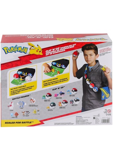 Pok Pkw3649 Pokemon Clip N Go Bandolier Büyük Set