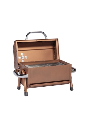 Igrıll Barbekü Cube 402 Mm Kömürlü Mangal Kahverengi