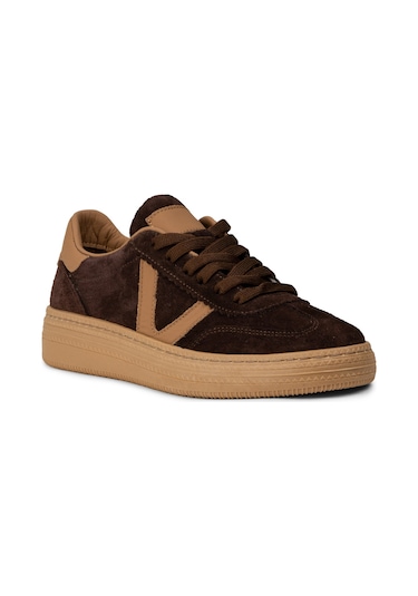 Deery Kadın Hakiki Süet Kahverengi Sneaker Ayakkabı - N0170zkhvc01 Kahverengi