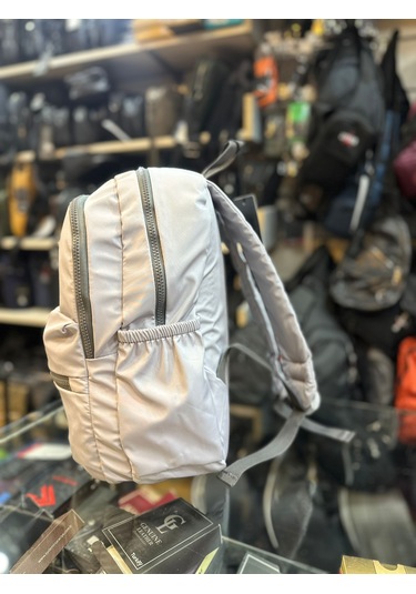 Bagslab Gri Su Geçirmez Kumaş Sırt Çantası 1067 Gri