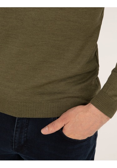 Pierre Cardin Erkek Açık Yeşil Kazak /triko 50257301-vr092 Açık Yeşil