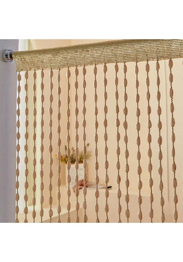 1x2 M Kapı İpi Perde Kurdele İplik Saçak Pencere Paneli Oda Bölücü Düğün Kahve Dükkanı Restoran Parçaları İçin Sevimli Şerit Püskül BEYAZ