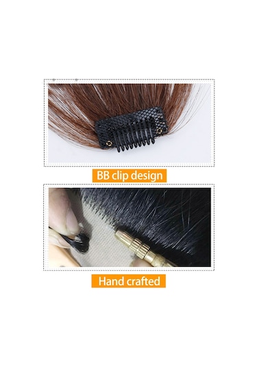 Cbtx Sahte Klip Postiş Sentetik Saç Jet-siyah