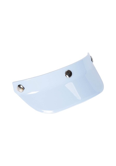 Teltree Motorsiklet Kaskı Güneşlik - Mavi, Uv Koruma, Sis Ve Çizik Dayanıklı, Evrensel 3-kanca Ters Çevirilebilir Stili