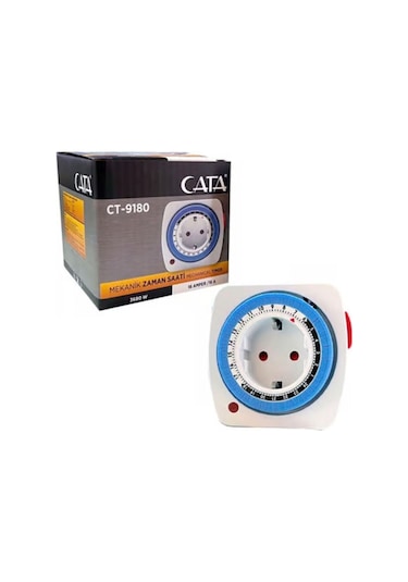 Zaman Ayarlı Mekanik Priz - Ct-9180