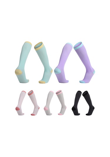 Youmex Spor Atlet Ayaklıkları: Yüksek Elastik, Nefes Alır, Ter Emici - Koşu, Dağcılık, Futbol İçin Unisex Çift Paket Açık Yeşil