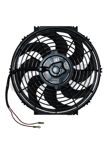 12 Volt 9 İnç 225 Mm Unıversal İtici-üfleyici S Kanat Fan Motoru