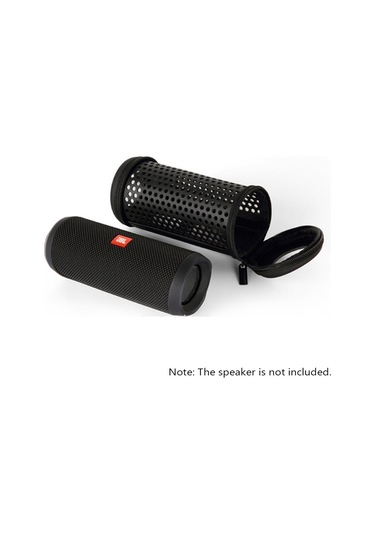 Yifomall Jbl Flip4 İçin Taşınabilir Sesi Geçiren Sabit Kılıf - Eva+pu Deri Müzik Kutusu, Elden Taşınabilir Koruyucu Çantası