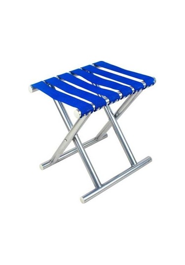 Novahub Metal Katlanır Sandalye, Balıkçılık Tabure, Kamp Dışı, Büyük 31.5cm Beyaz Tüp, Pratik Küçük Sandalye Çok Renkli