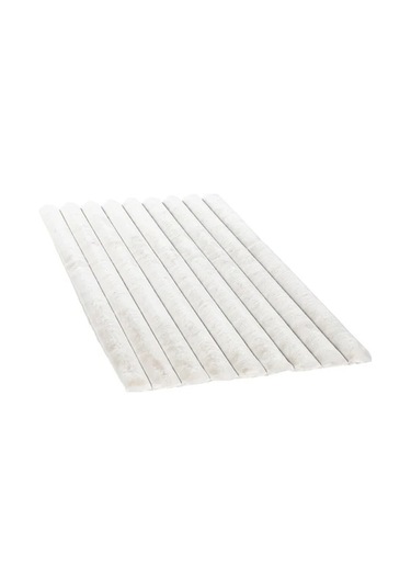 Apex Halı Linio 8052 Krem Peluş Kaymaz Taban Dekoratif Halı