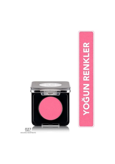 Flormar Mono Yüksek Pigmentli & Mat Bitişli Kompakt Göz Farı 027 Walking Heart Beats