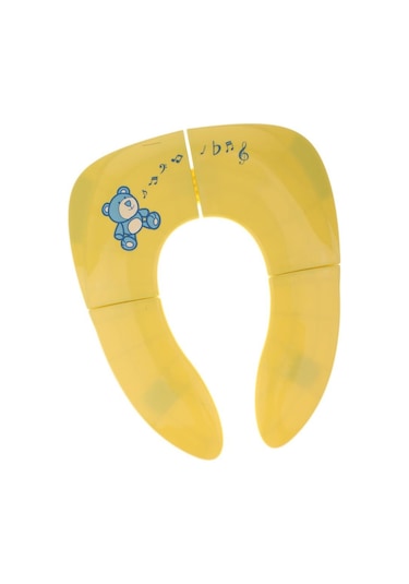 Suntek Katlanır Bebek Klozet Adaptörü Sarı