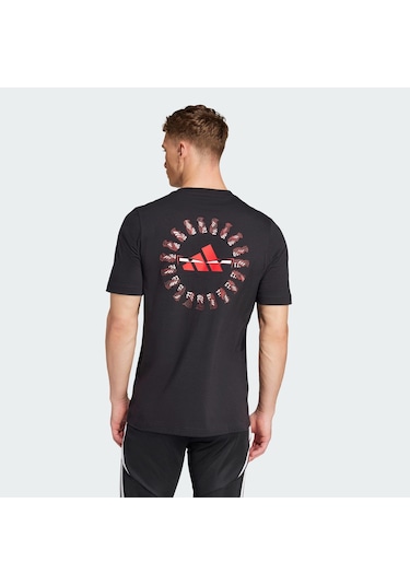 Adidas Predator History Graphic Tişört-7787 Siyah