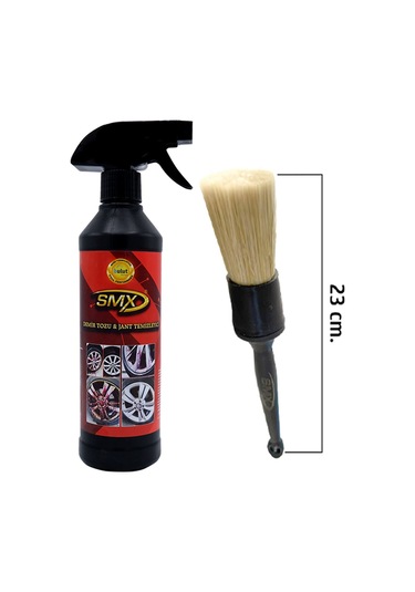 Demir Tozu & Jant Temizleyici + Detay Temizlik Fırçası