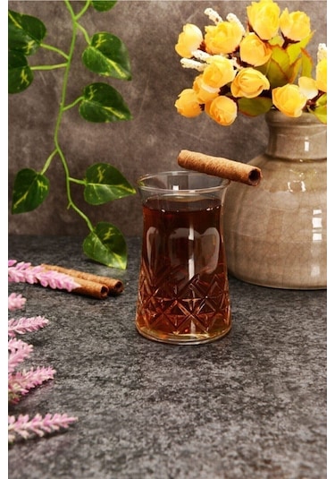 Paşabahçe Timeless Çay Bardağı Takımı- 12 Çay Bardağı Tabağı Seti 96991