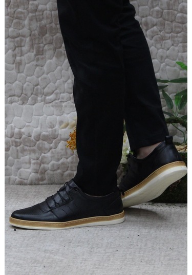 Mehmet Mete 4245 Hafif Yumuşak İç Ve Dış Hakiki Deri Erkek Ayakkabı 001