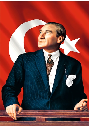 Atatürk Baskılı Türk Bayrağı 200 X 300 Cm