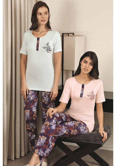 Fc Fantasy | Kadın Pijama Takımı 3'Lü Hırkalı Alt & Üst Takım