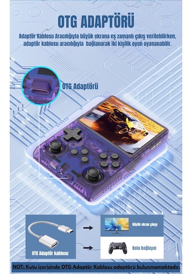 R40s Pro Retro Oyun Konsolu El Atarisi Arkos 2.0 İşletim Sistemi