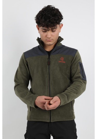 Obrano Outdoor Polar Ceket Softshell Kumaş Detaylı Tactical 001