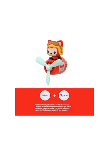 Çizgi Film Araba Havalandırma Deliği Aromaterapi Süsleri Ali