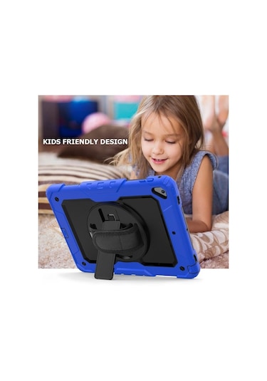 Apple Uyumlu iPad Air 1 9.7" Kılıf Defender Askılı A1474 A1475 A1476