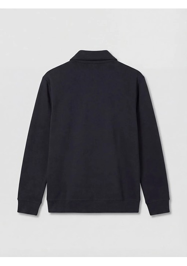 Lc Waikiki Antrasit Fermuarlı Dik Yaka Nakışlı Erkek Sweatshirt