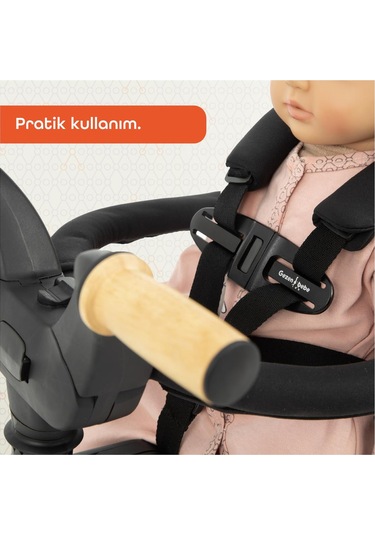 Gezenbebe Bebek Emniyet Kemer Klipsi Black 001
